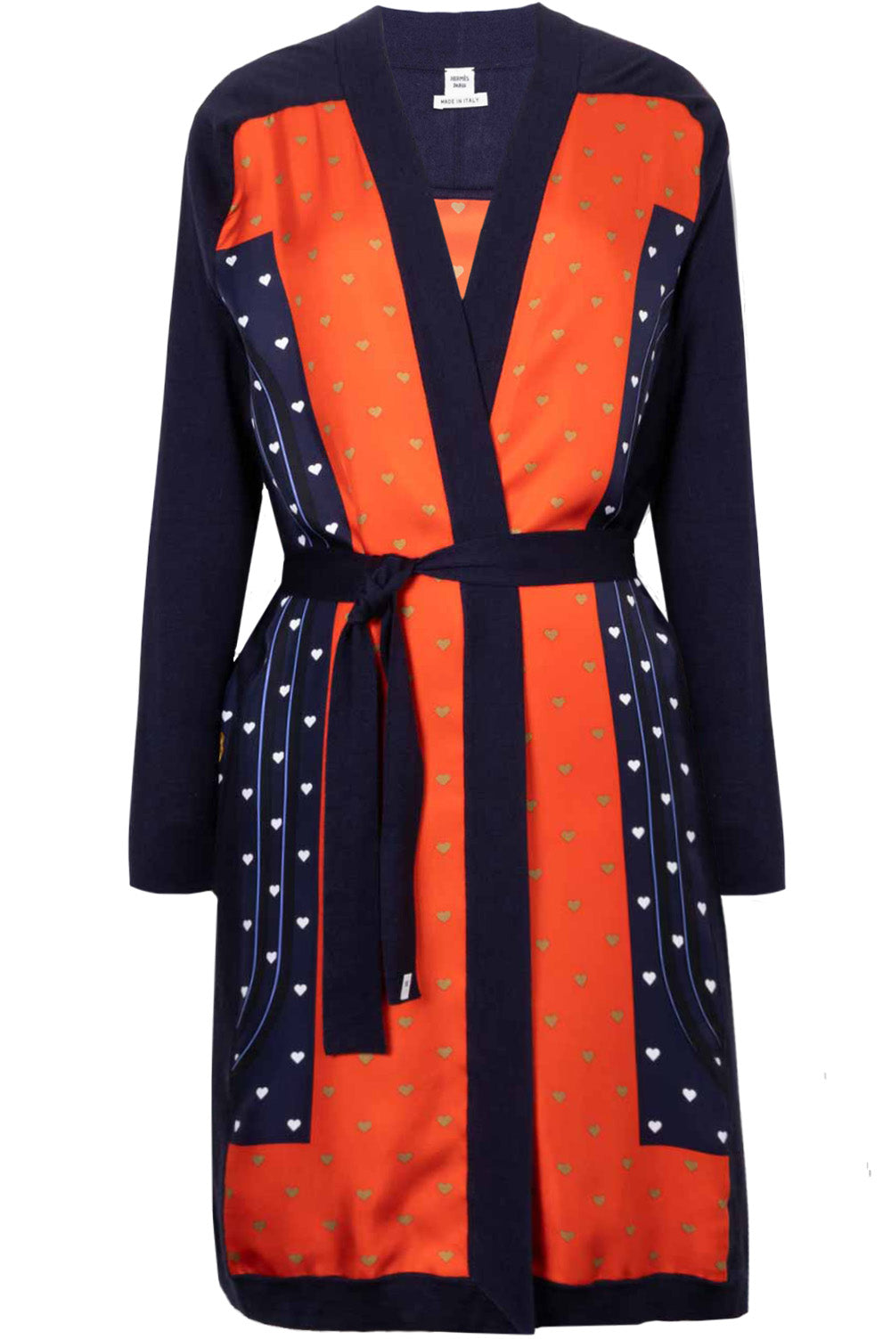 HERMES Brides de Gala Knit Cardigan Blue – REAWAKE