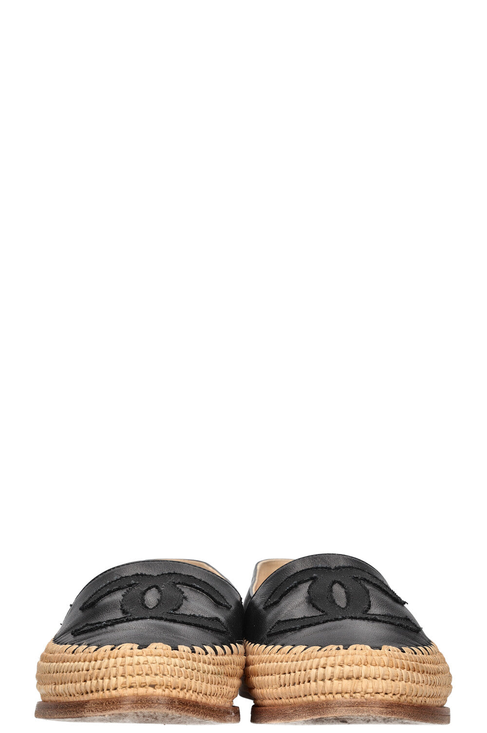 CHANEL CC Espadrilles Black