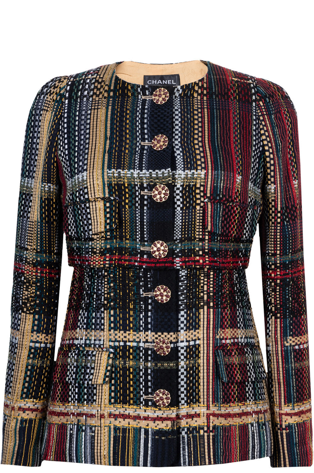 CHANEL Two Piece Lesage Tweed Paris-Dubai Cruise 2015