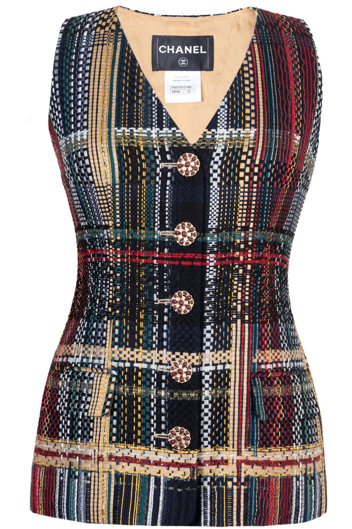CHANEL Two Piece Lesage Tweed Paris-Dubai Cruise 2015