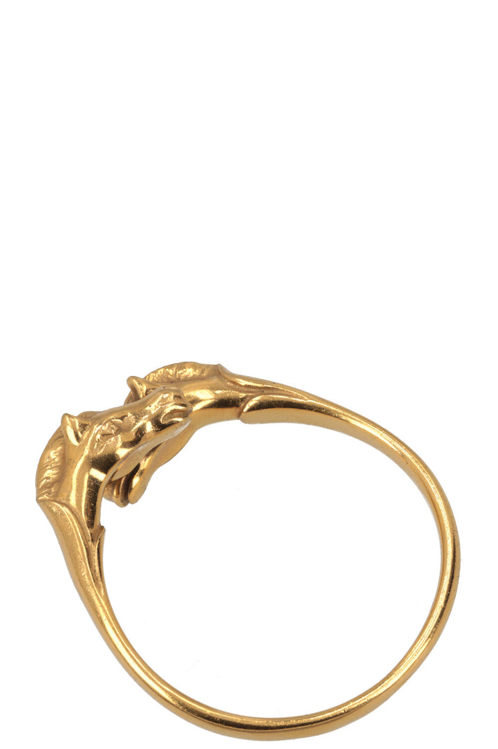 HERMÈS Vintage Cheval Bracelet Gold
