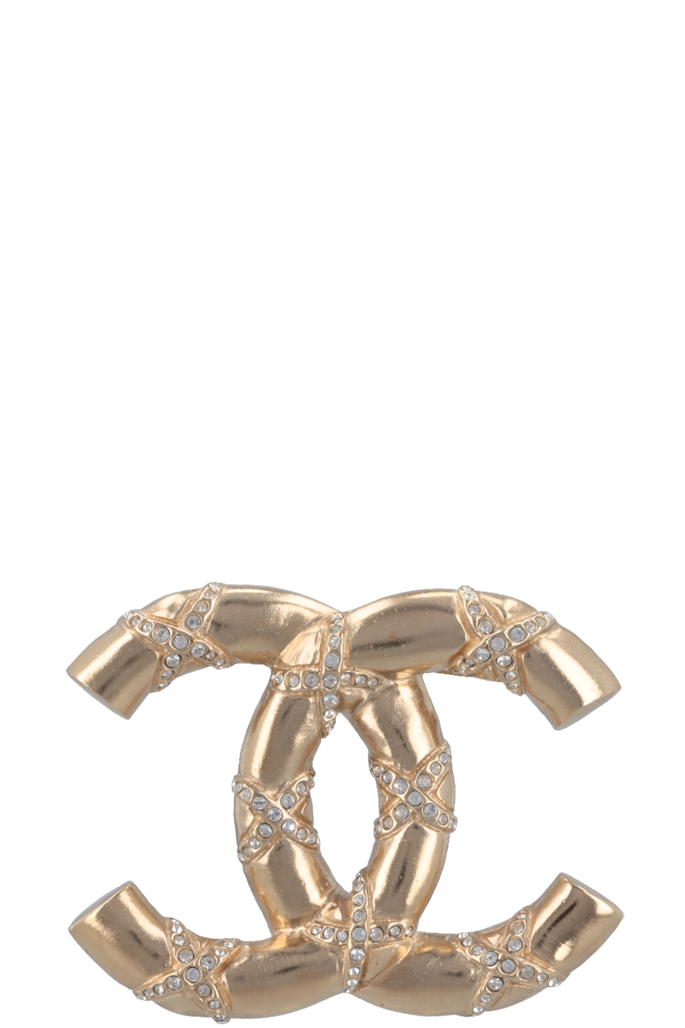 CHANEL CC Brooch Gold 2021 REAWAKE
