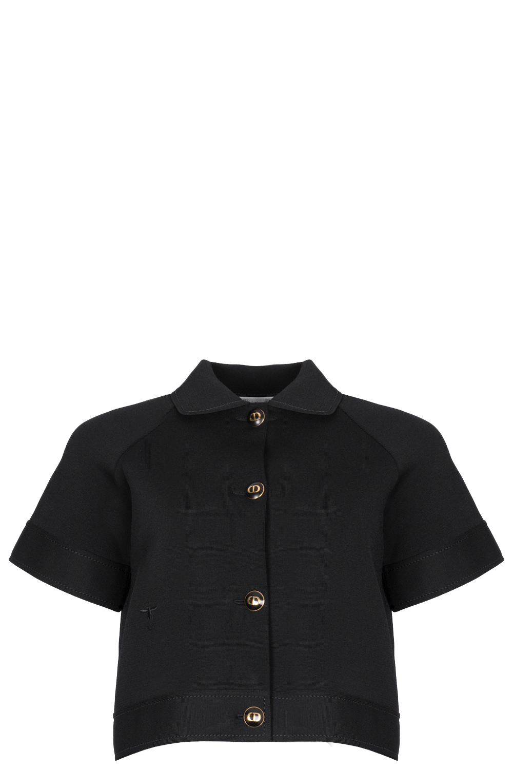 CHRISTIAN DIOR Short Sleeve Jacket Black