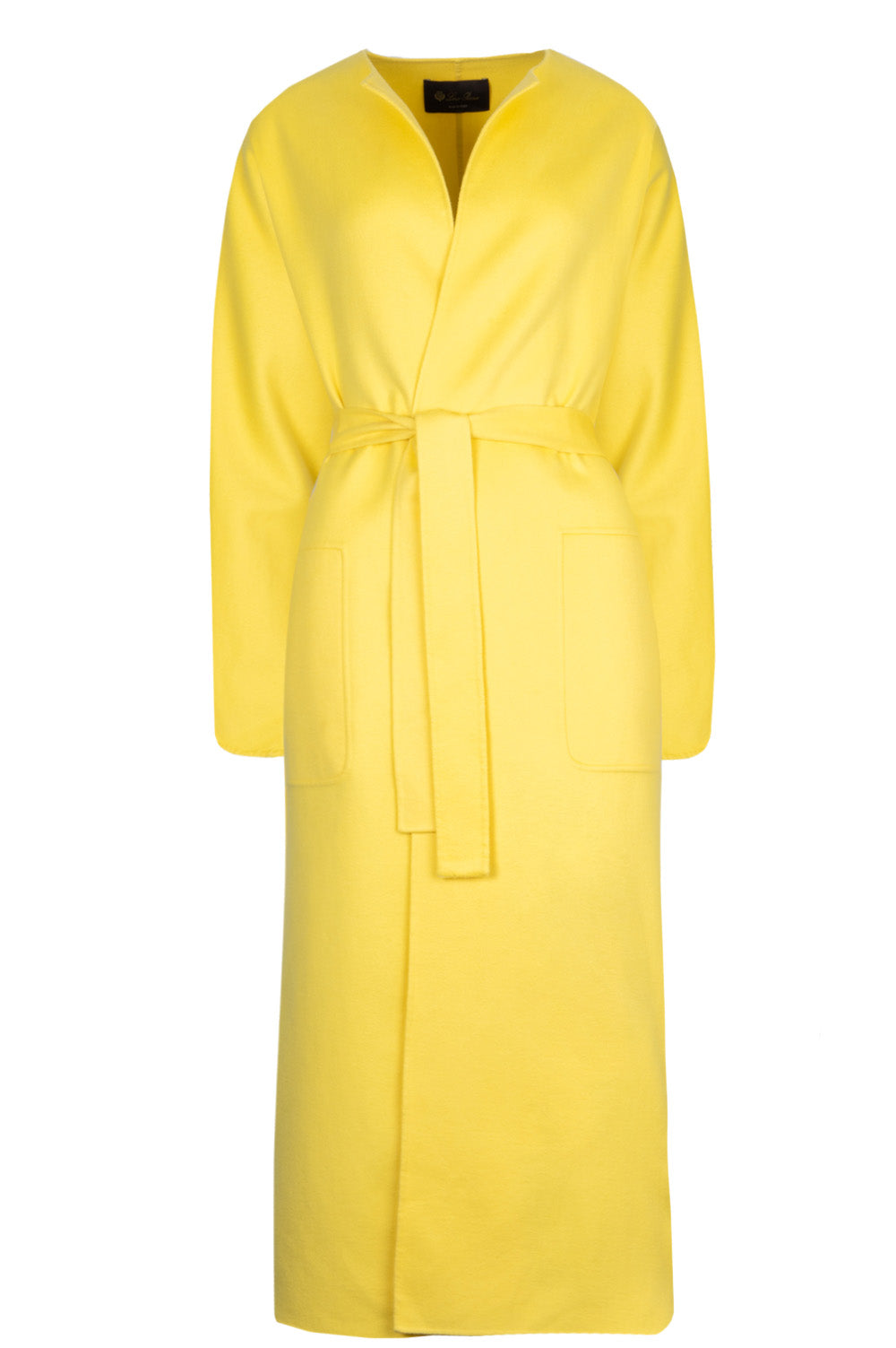 LORO PIANA Light Cashmere Coat Yellow – REAWAKE