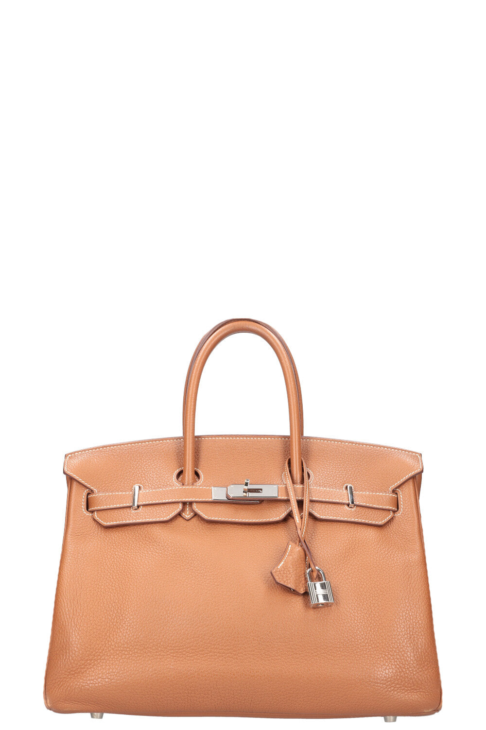 HERMÈS Birkin 35 Clemence Gold – REAWAKE - Main Image