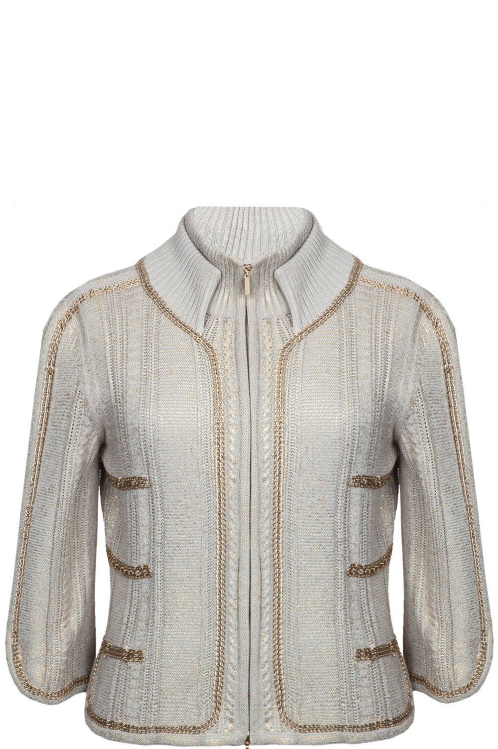 CHANEL Knit with Chains Gold 08 Printemps