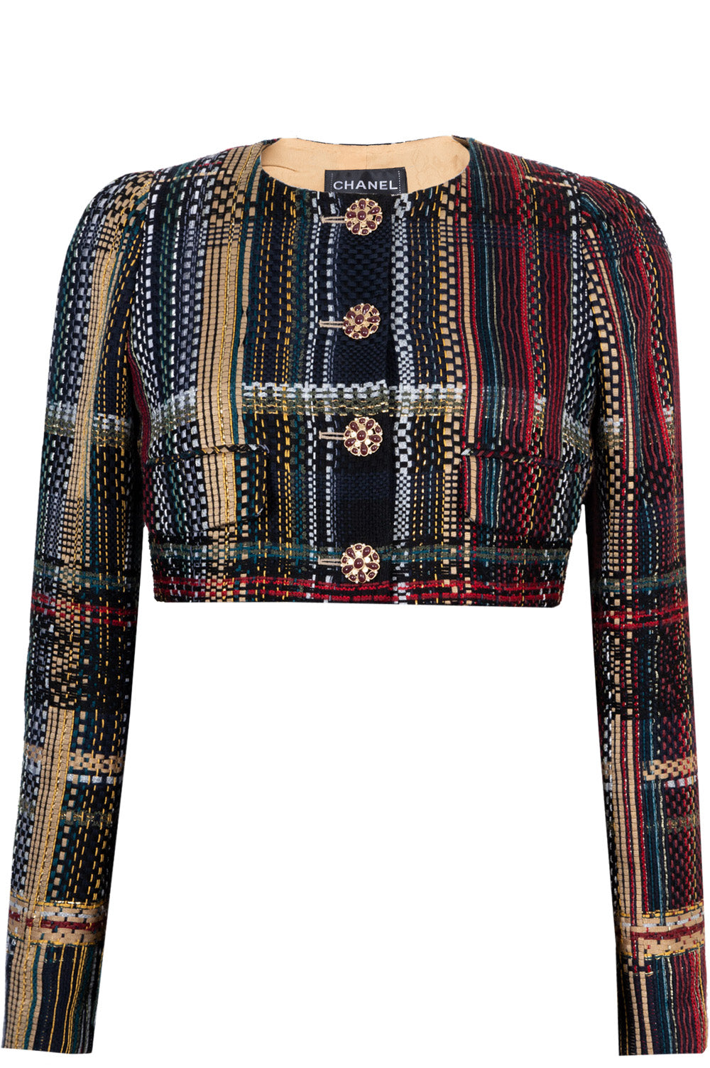 CHANEL Two Piece Lesage Tweed Paris-Dubai Cruise 2015