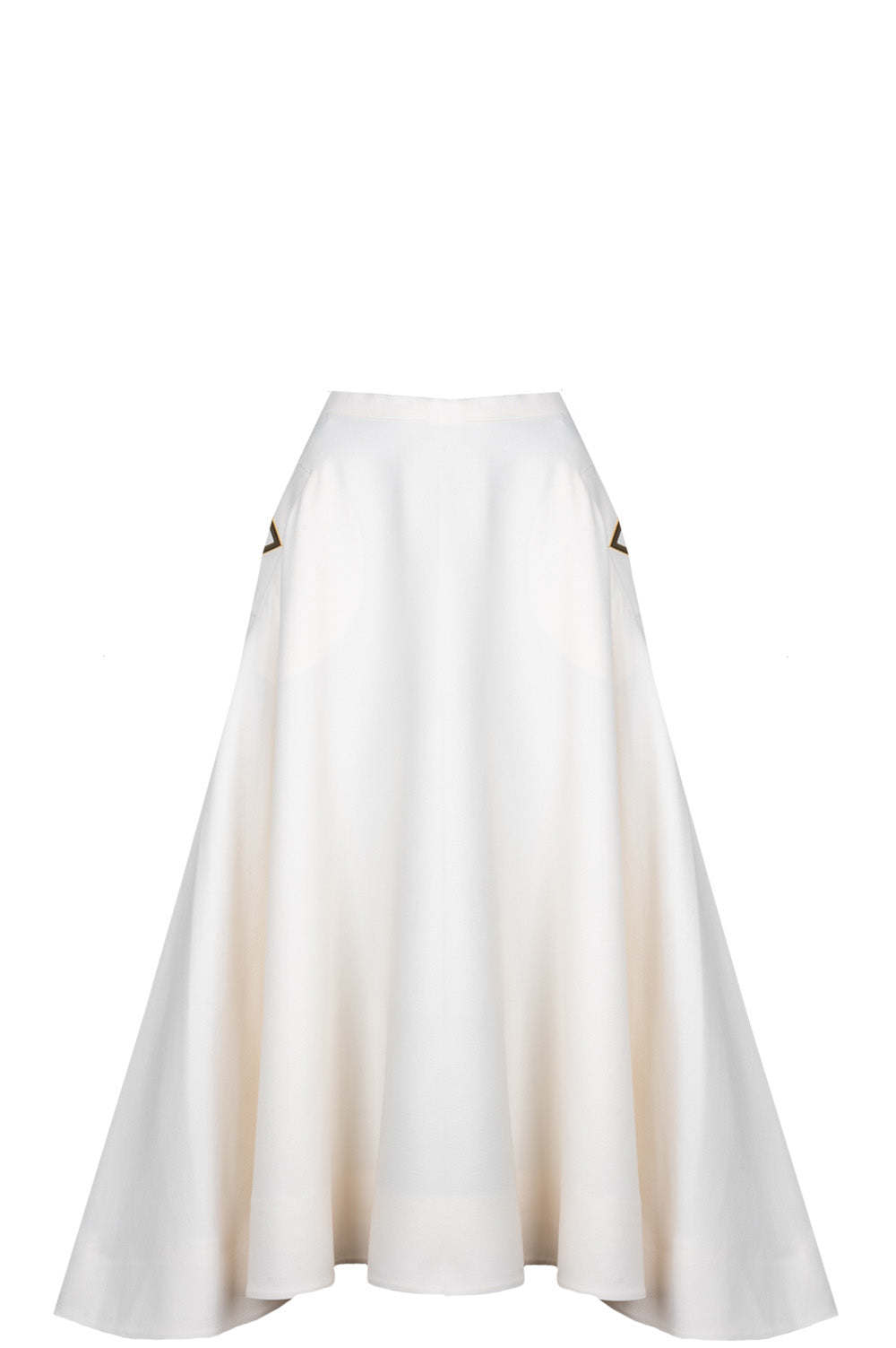 【VALENTINO】V logo button skirt Valentino Garavani V-Logo Print Midi Skirt | Saks Fifth Avenue