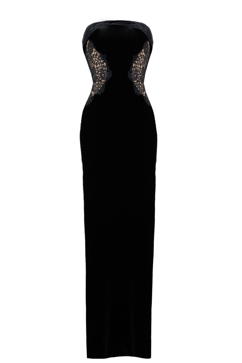 TOM FORD Dress Velvet Lace Black REAWAKE TOM FORD Dress Velvet Lace Black REAWAKE