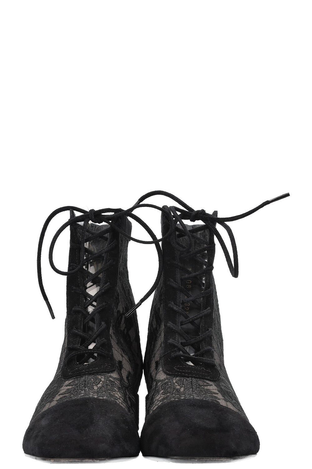 CHRISTIAN DIOR Naughtily-D Boots Lace Black