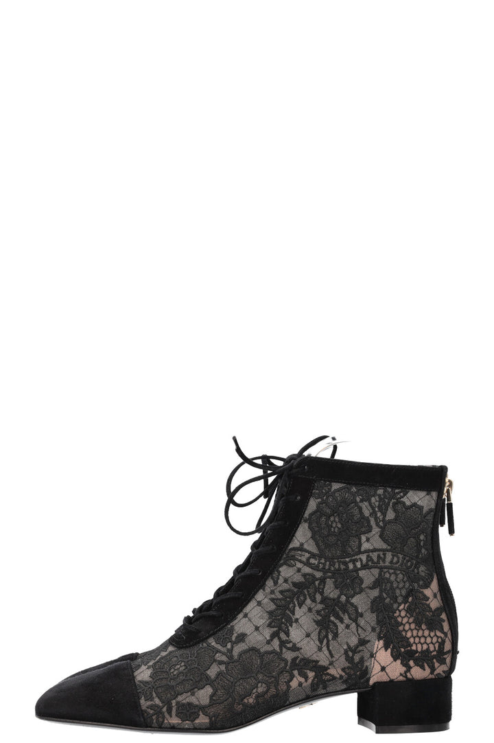 CHRISTIAN DIOR Naughtily-D Boots Lace Black