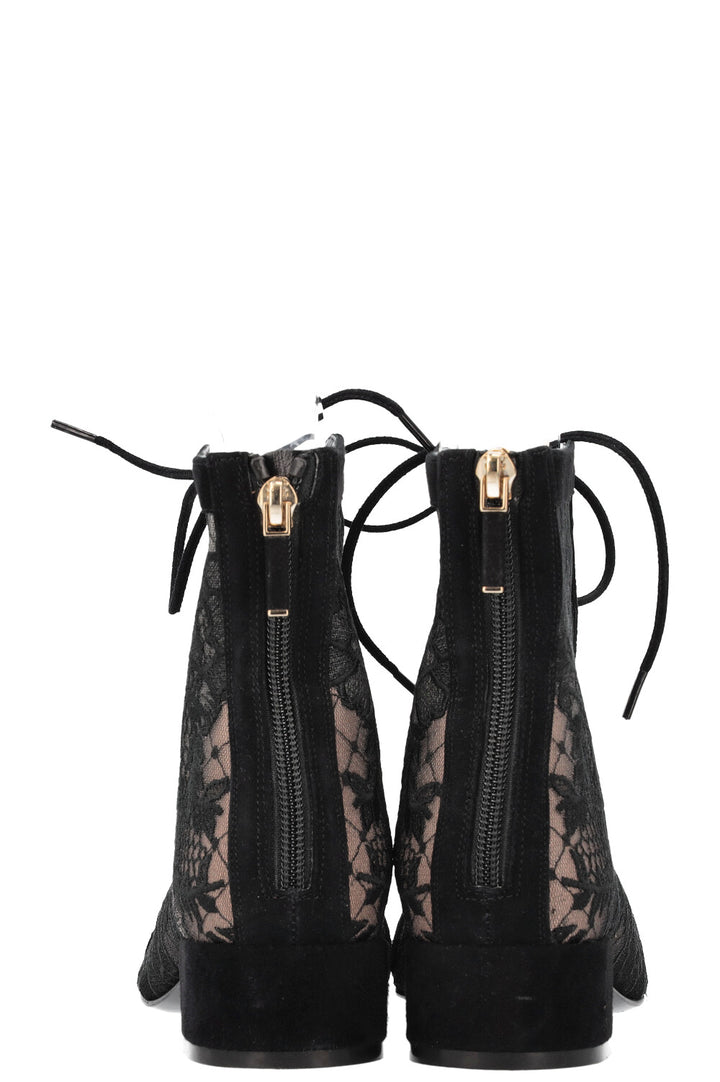 CHRISTIAN DIOR Naughtily-D Boots Lace Black