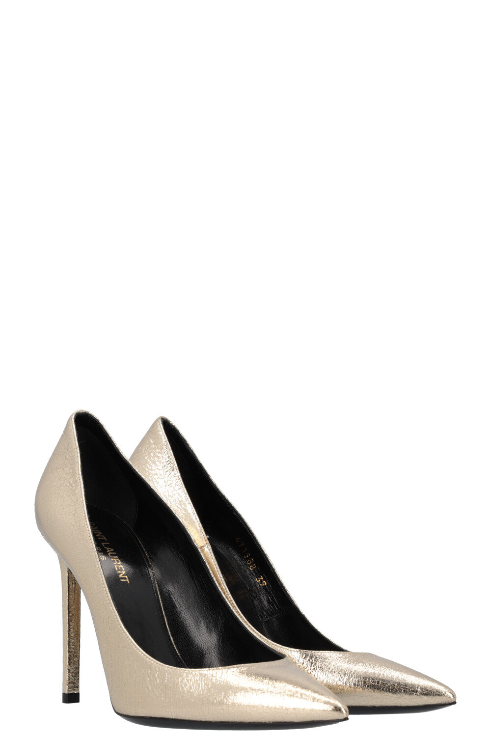 SAINT LAURENT Heels Gold REAWAKE