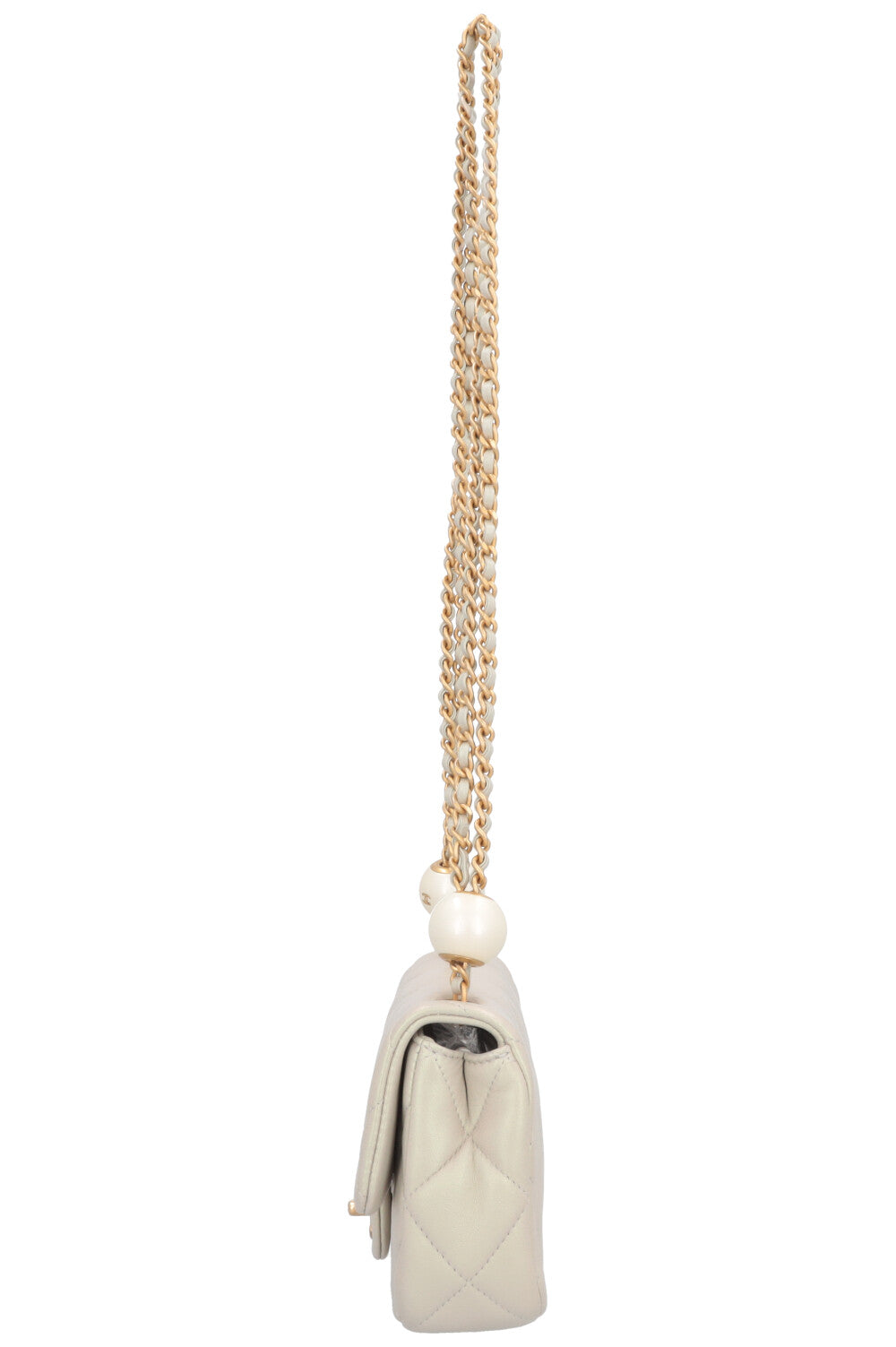 Sac à rabat CHANEL Mini Pearl Crush irisé