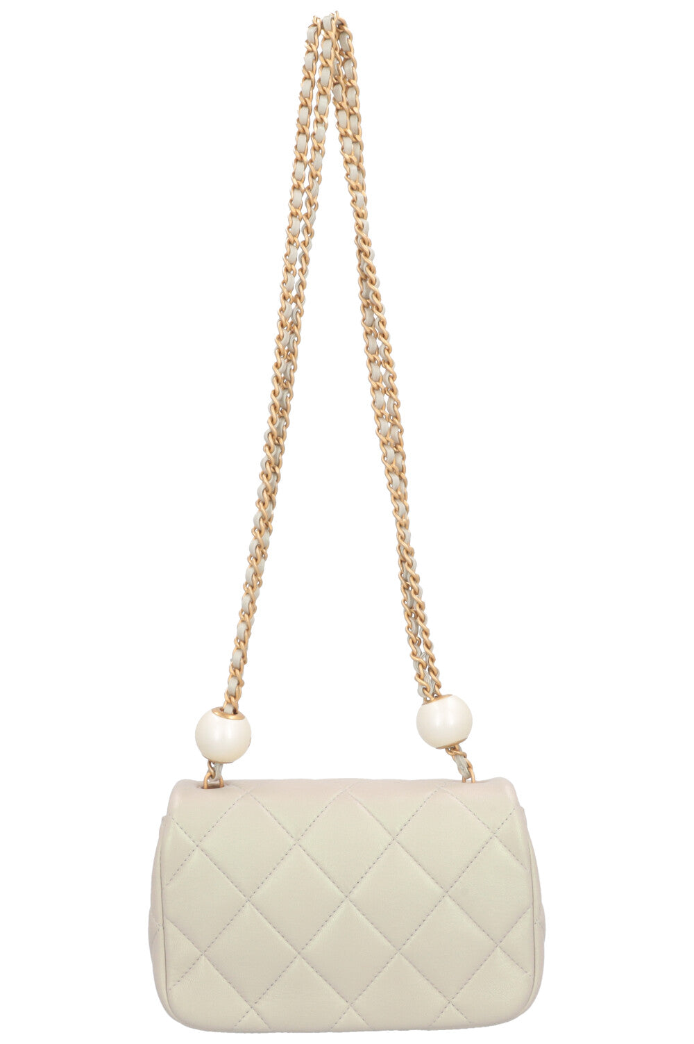 Sac à rabat CHANEL Mini Pearl Crush irisé