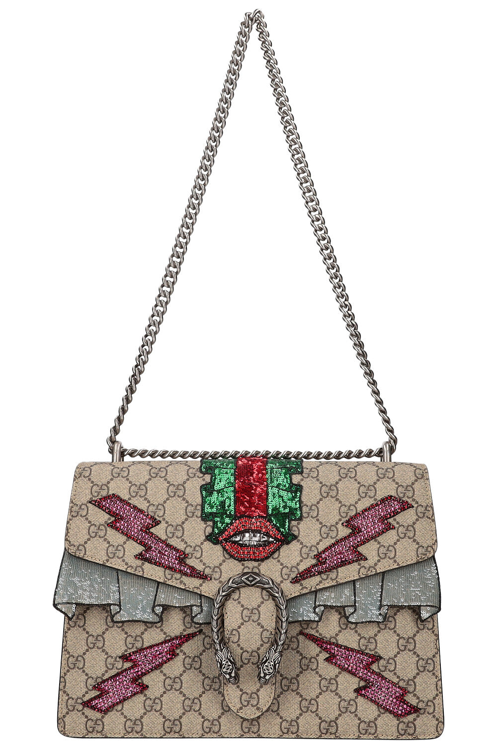 GUCCI Dionysus Supreme Canvas Crossbody Bag – REAWAKE