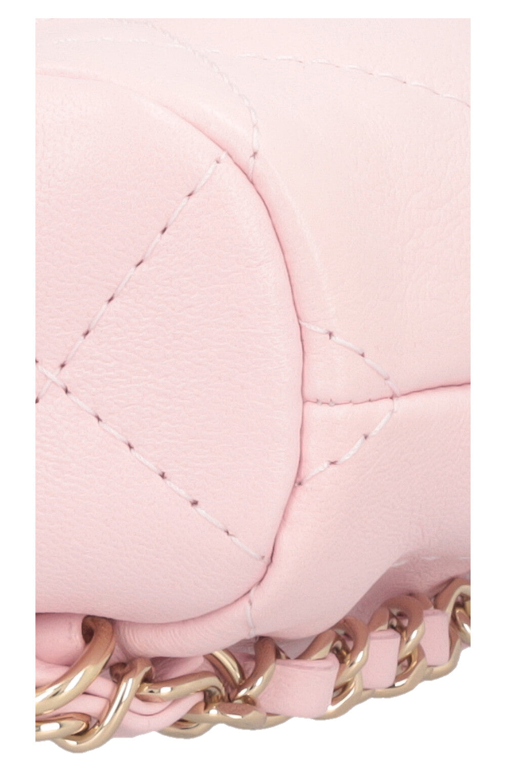 CHANEL CC Backpack Leather Pink