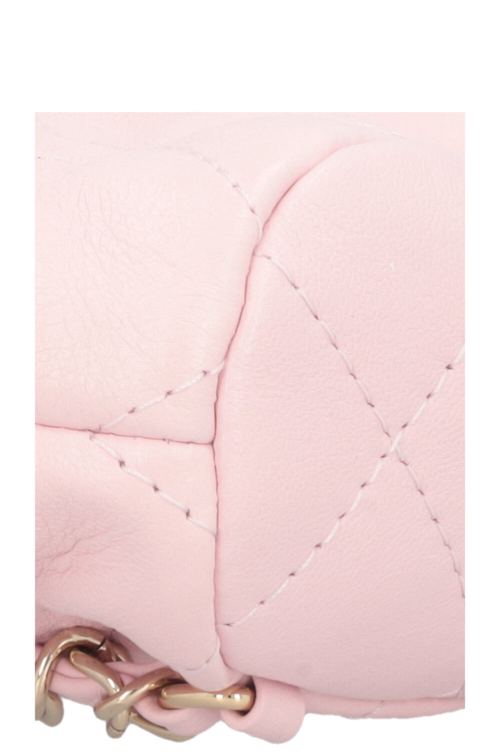 CHANEL CC Backpack Leather Pink