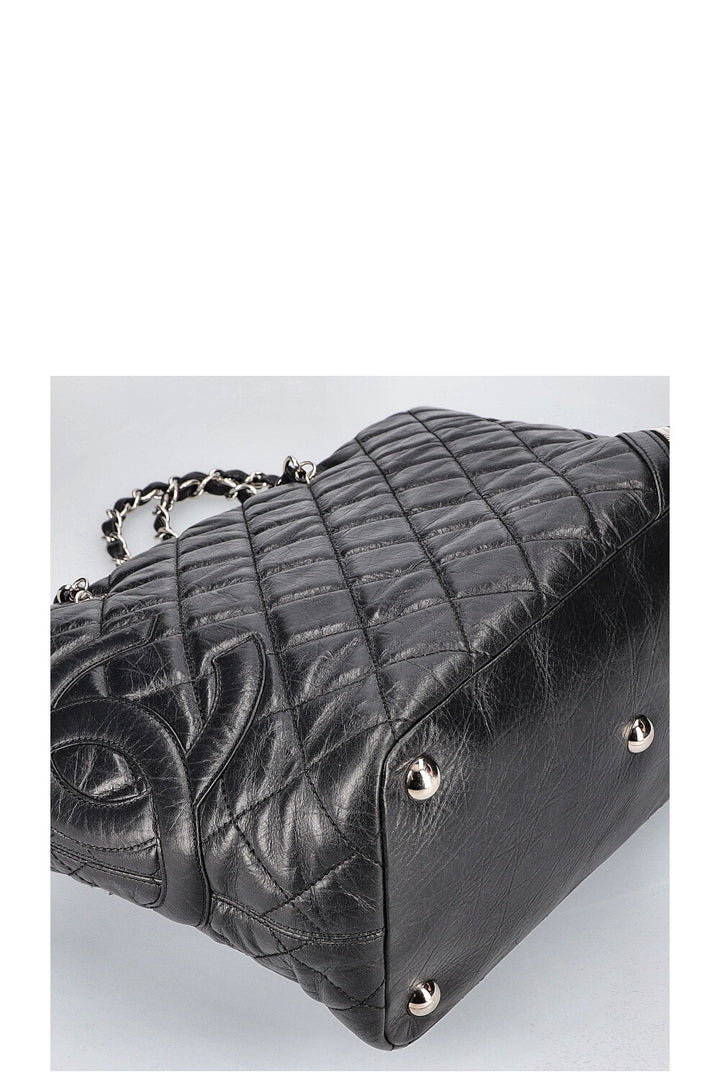 CHANEL Cotton Club Tote Black