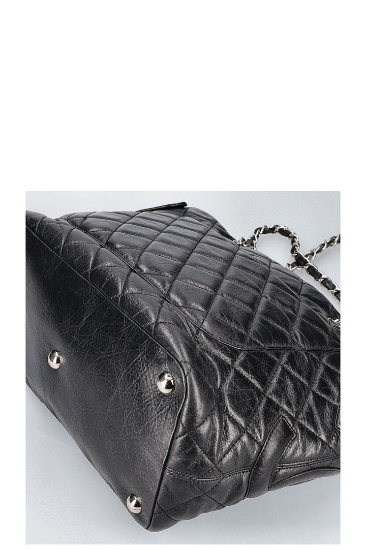 CHANEL Cotton Club Tote Black