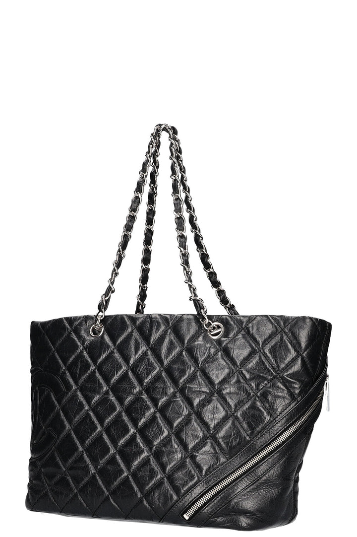 CHANEL Cotton Club Tote Black