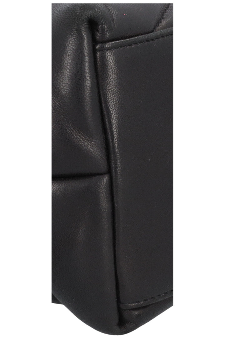 SAINT LAURENT Medium LouLou Puffer Bag Black