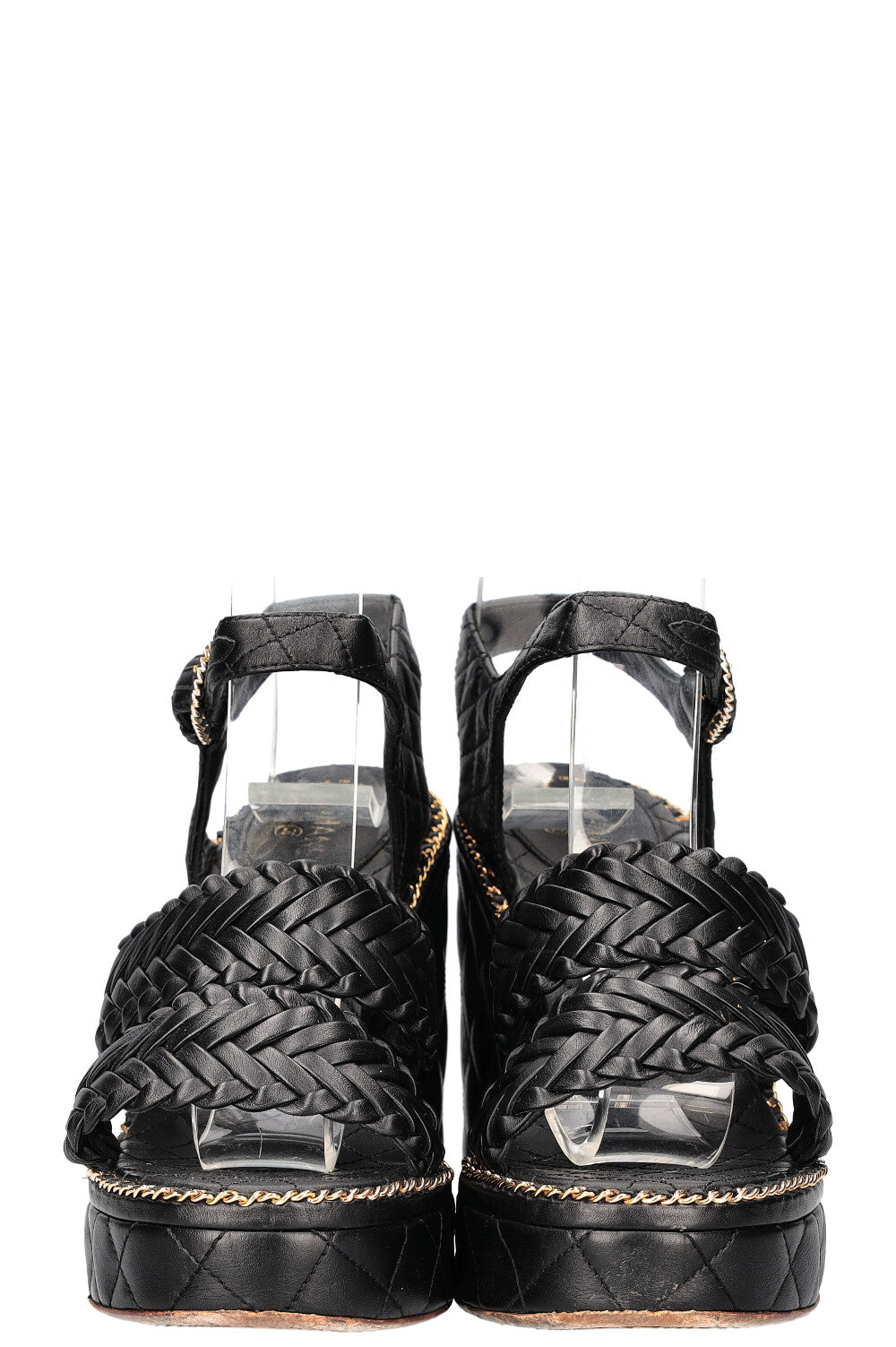 CHANEL Wedge Heels Black