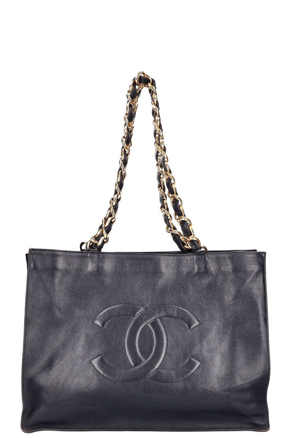 CHANEL Vintage CC Chain Tote Bag – REAWAKE