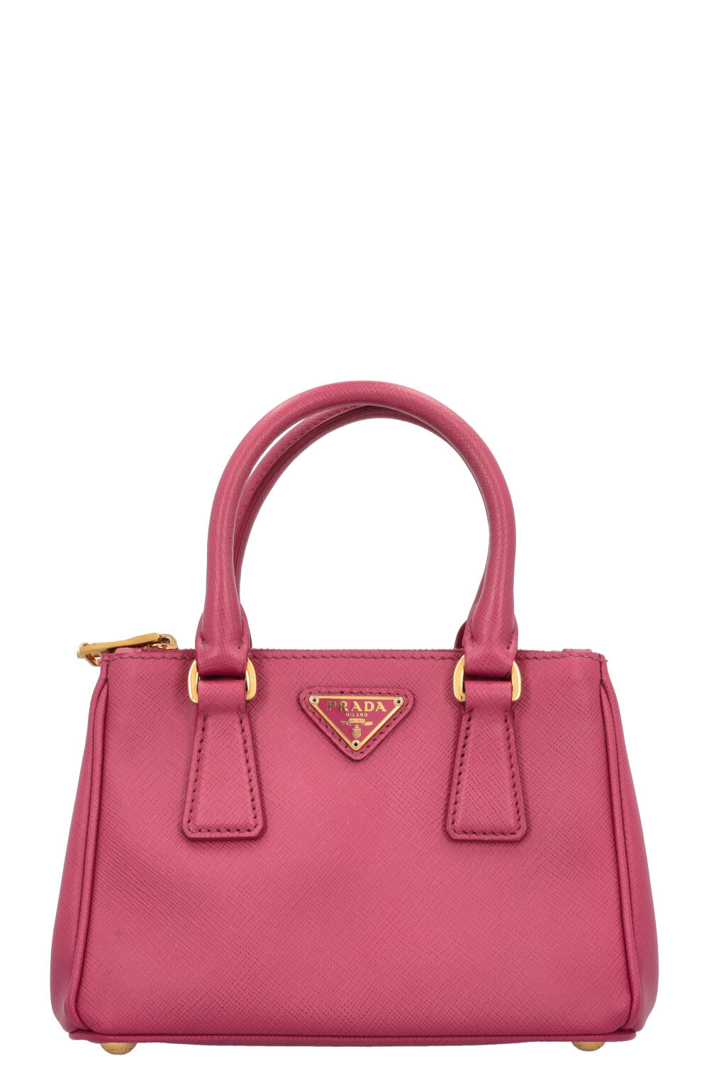 PRADA Micro Galleria Bag Saffiano Pink – REAWAKE - Main Image