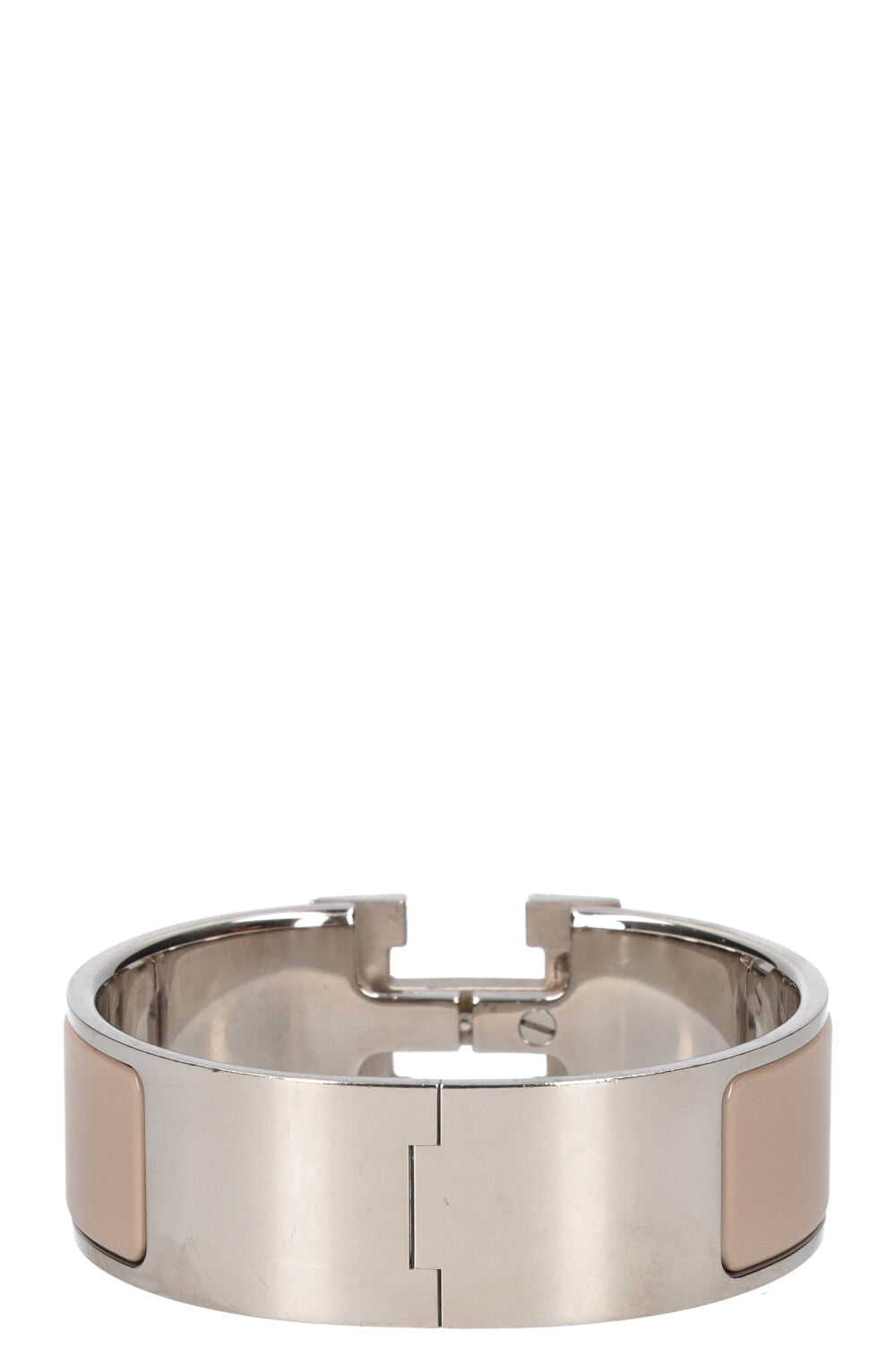 HERMÈS Bracelet Clic Clac H Marron Glacé