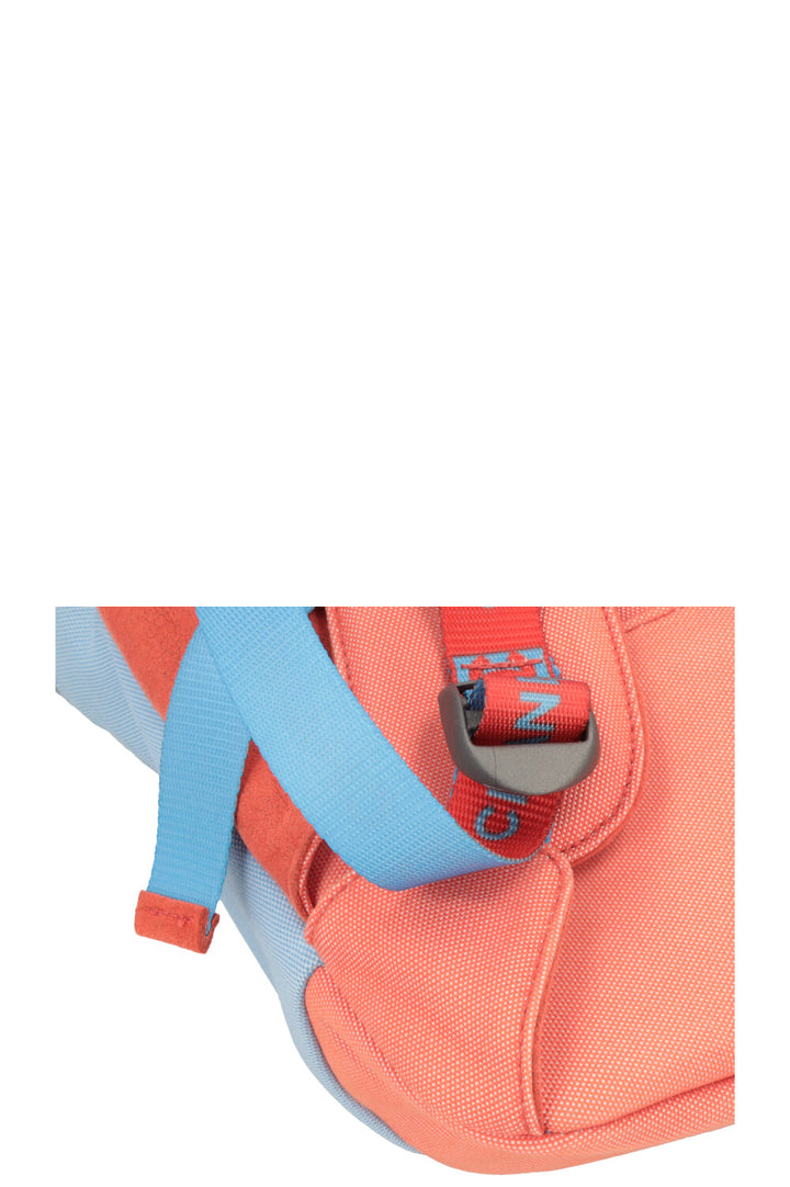 CHANEL Nylon Backpack Blue Orange
