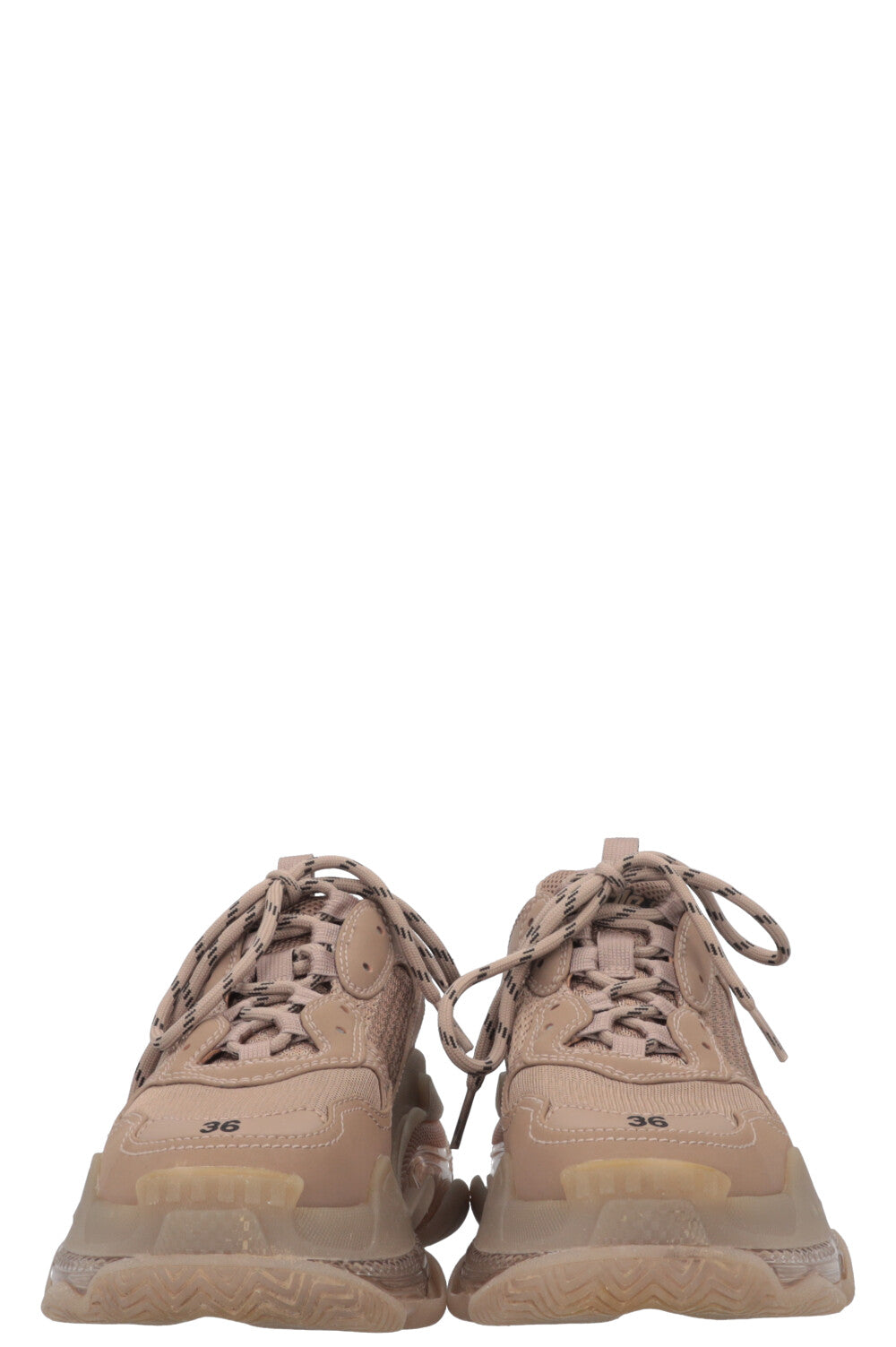 BALENCIAGA Triple S Sneakers Brown