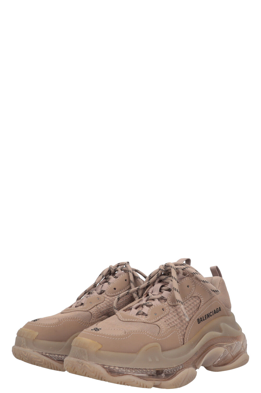BALENCIAGA Triple S Sneakers Brown