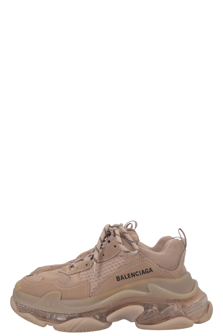 BALENCIAGA Triple S Sneakers Brown