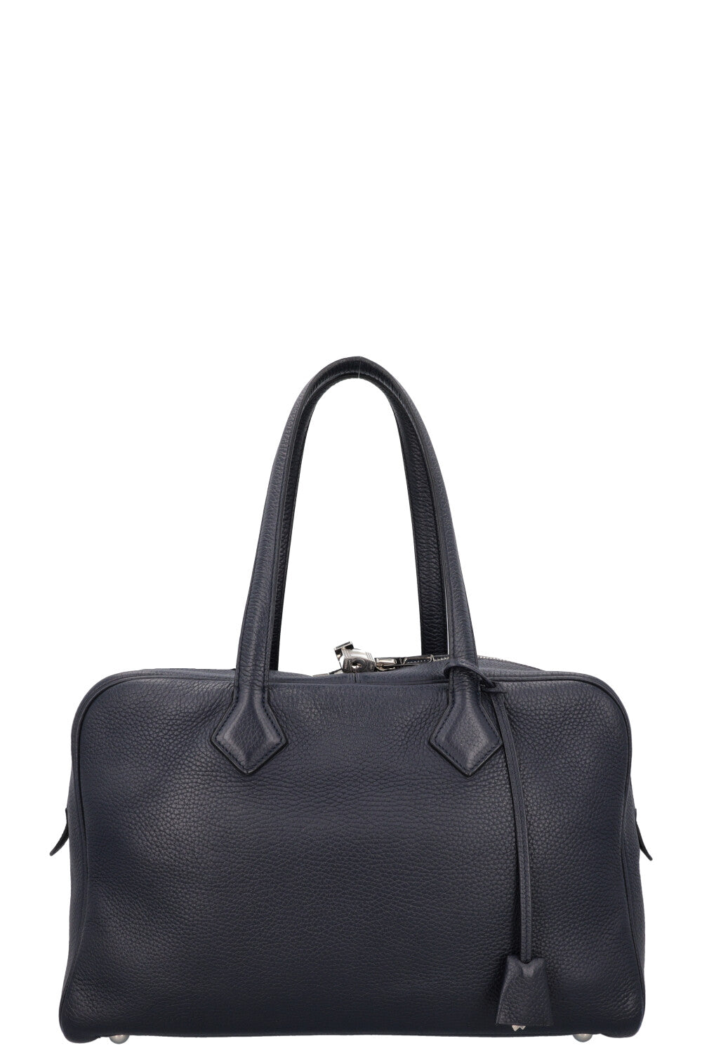 HERMES Victoria 35 Bag Clemence Bleu Nuit REAWAKE
