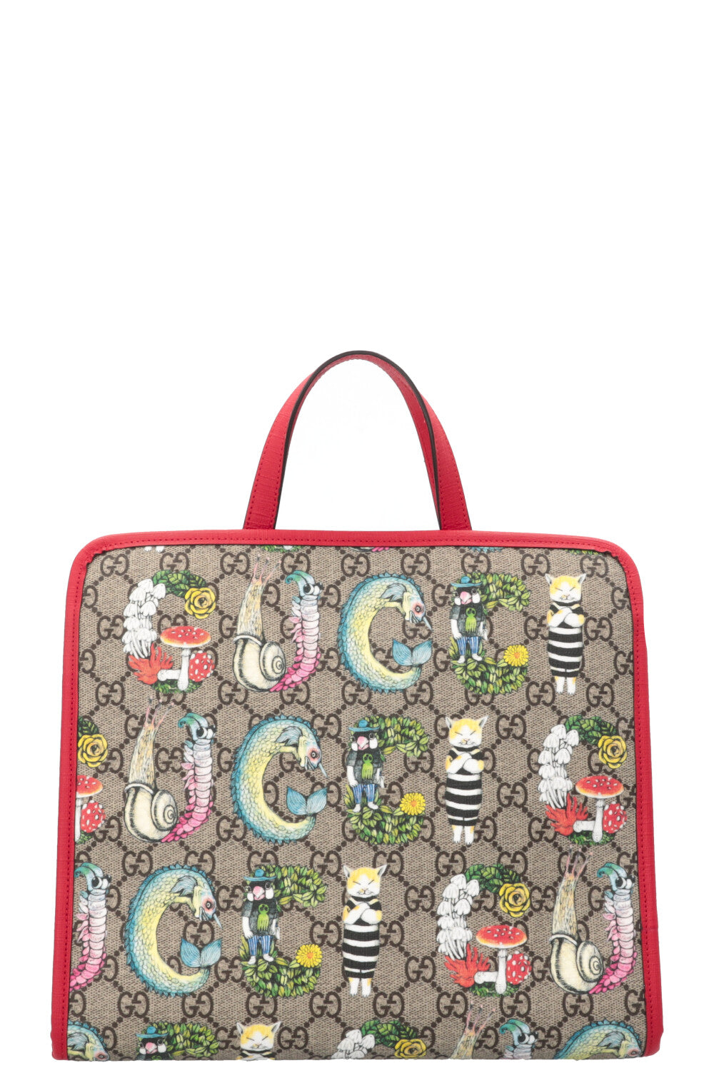Sac GUCCI The Cat GG Supreme Rouge