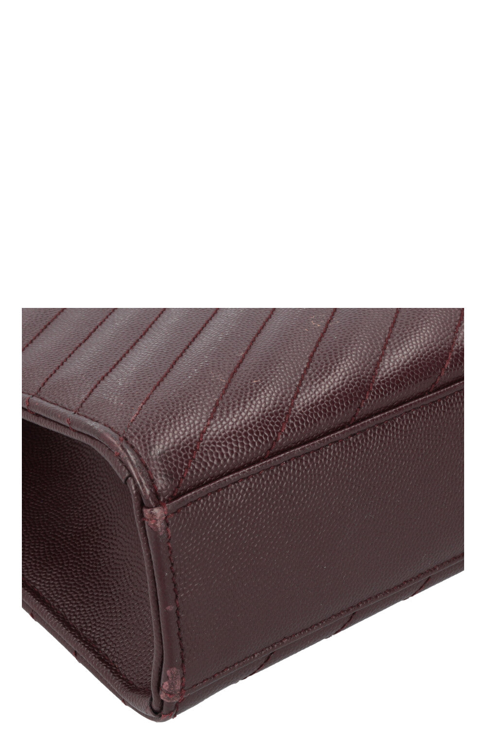 SAINT LAURENT Classic Envelope Bag Large Bordeaux