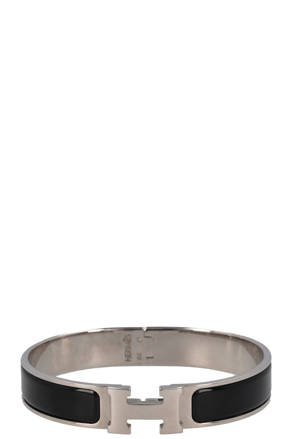 HERMÈS Clic H Bracelet GM Palladium Black