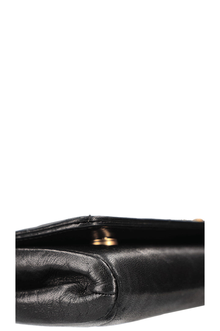 CHANEL Eagle Clutch Black