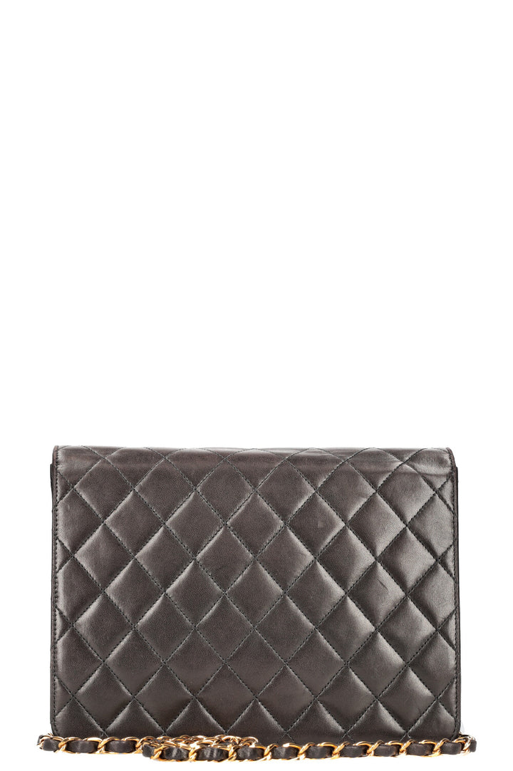 CHANEL Vintage Coco Flap Bag Brown
