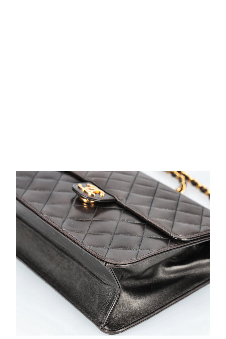 CHANEL Vintage Coco Flap Bag Brown