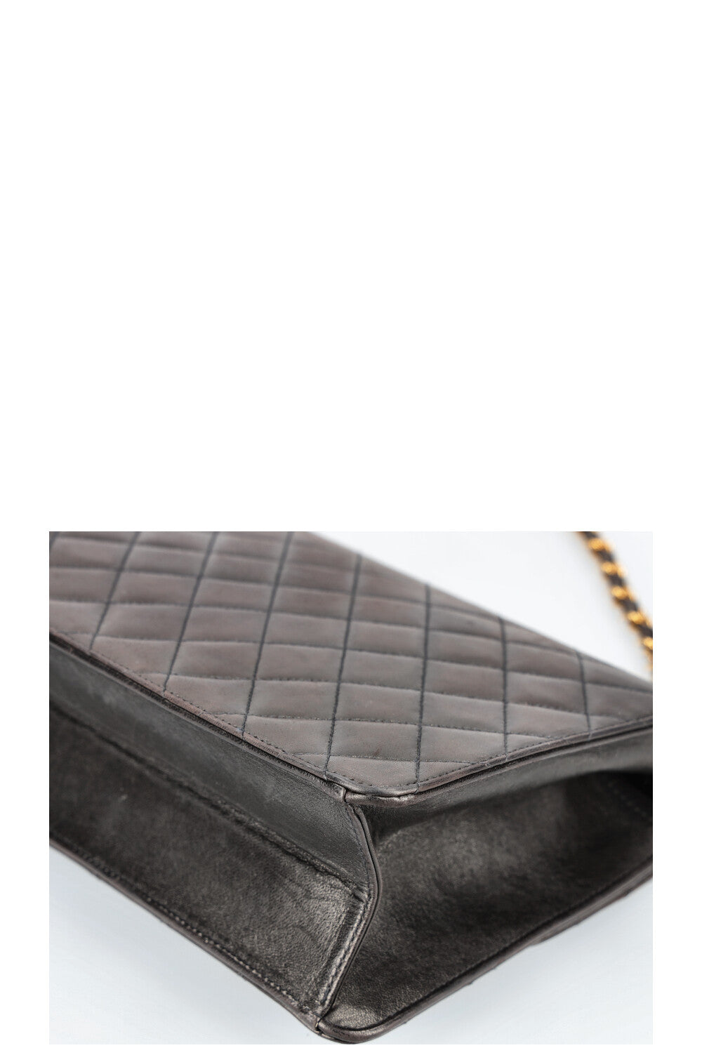 CHANEL Vintage Coco Flap Bag Brown