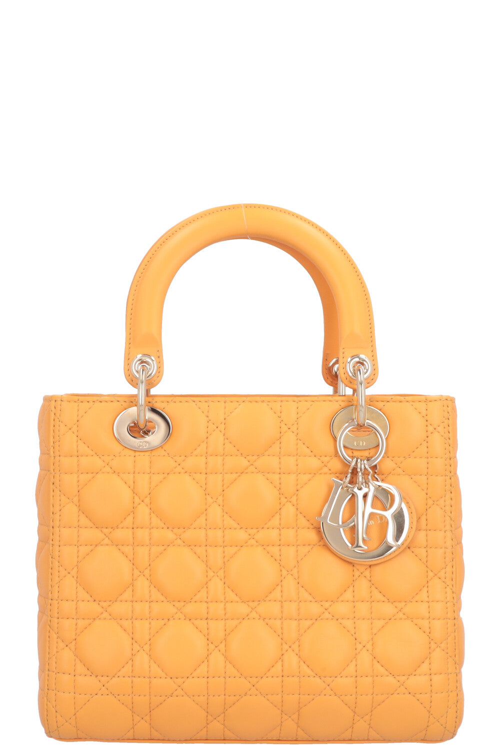CHRISTIAN DIOR Medium Lady Dior Yellow – REAWAKE