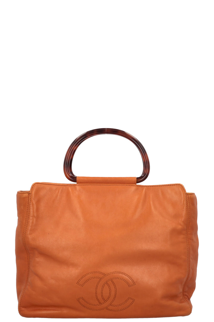 CHANEL Tote Bag Orange