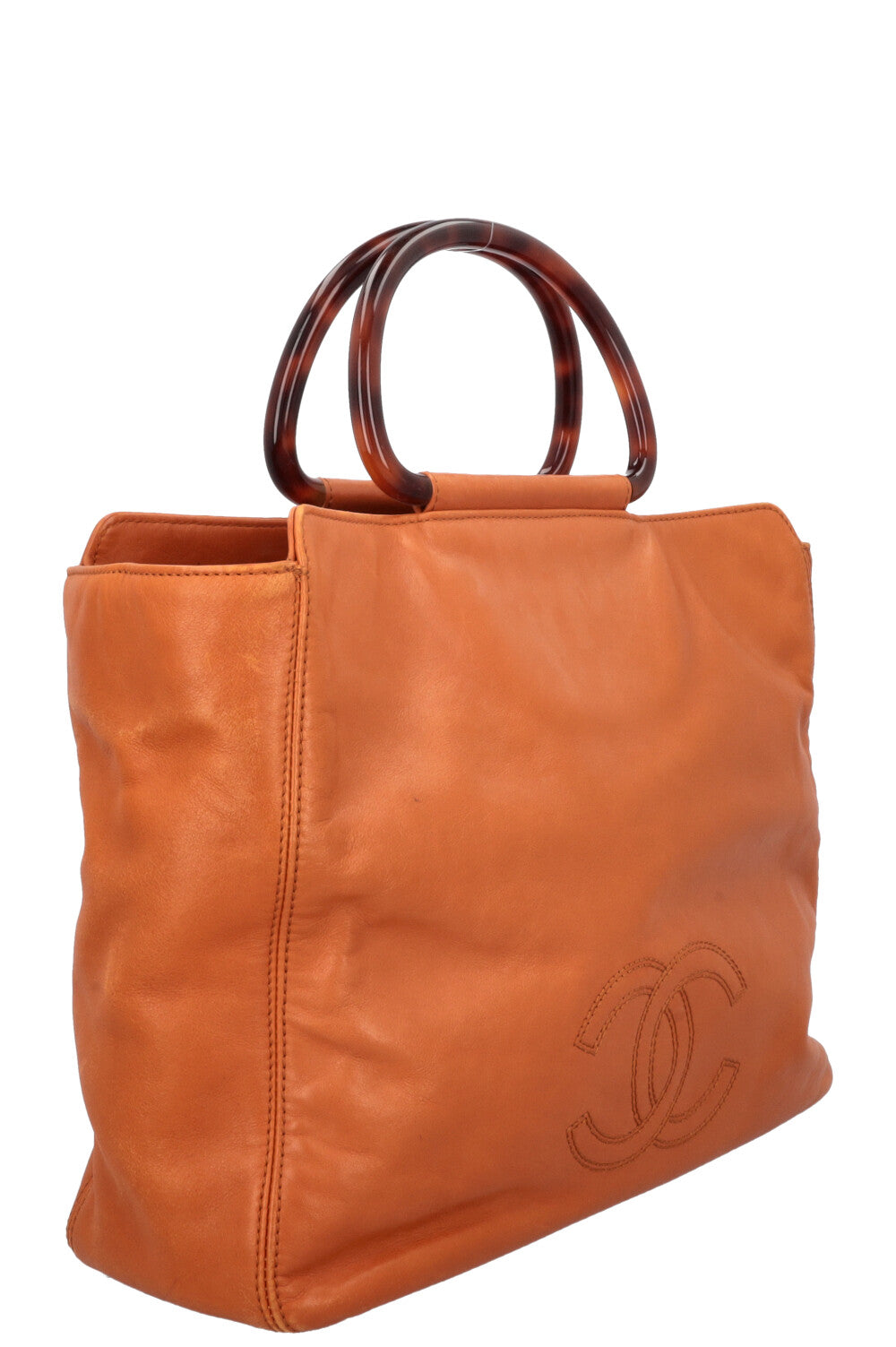 CHANEL Tote Bag Orange