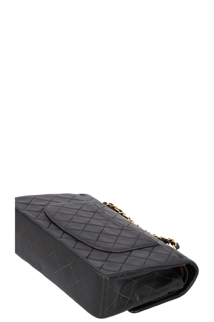 CHANEL Vintage Medium Double Flap Bag Black