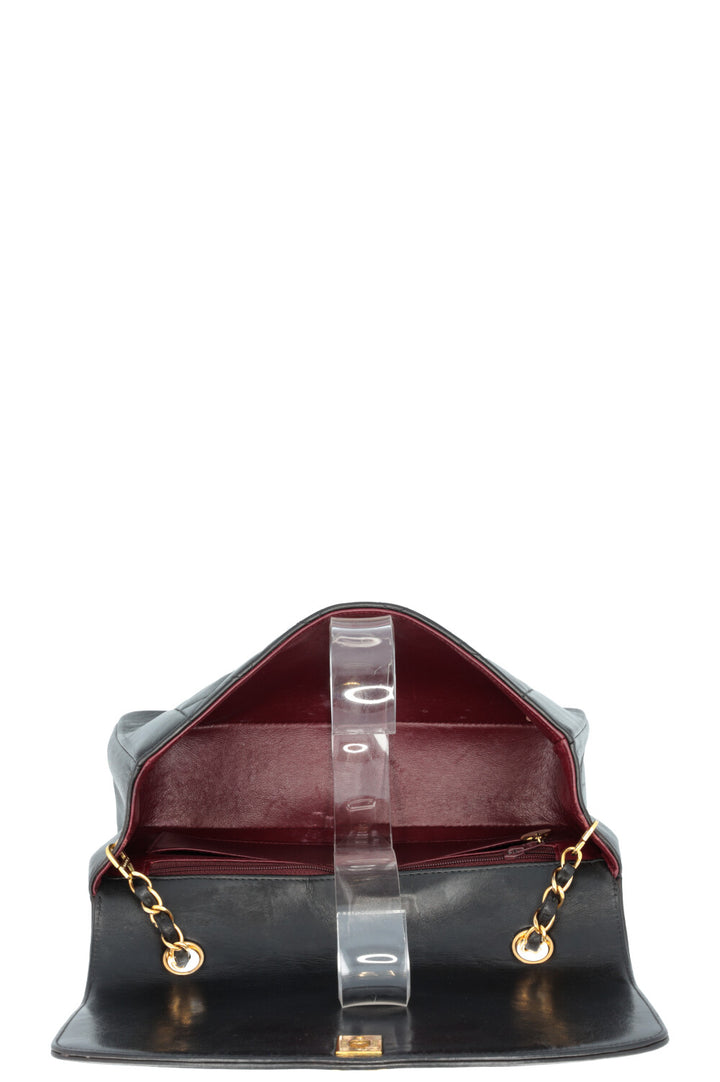 CHANEL Vintage Diana Bag Medium Black