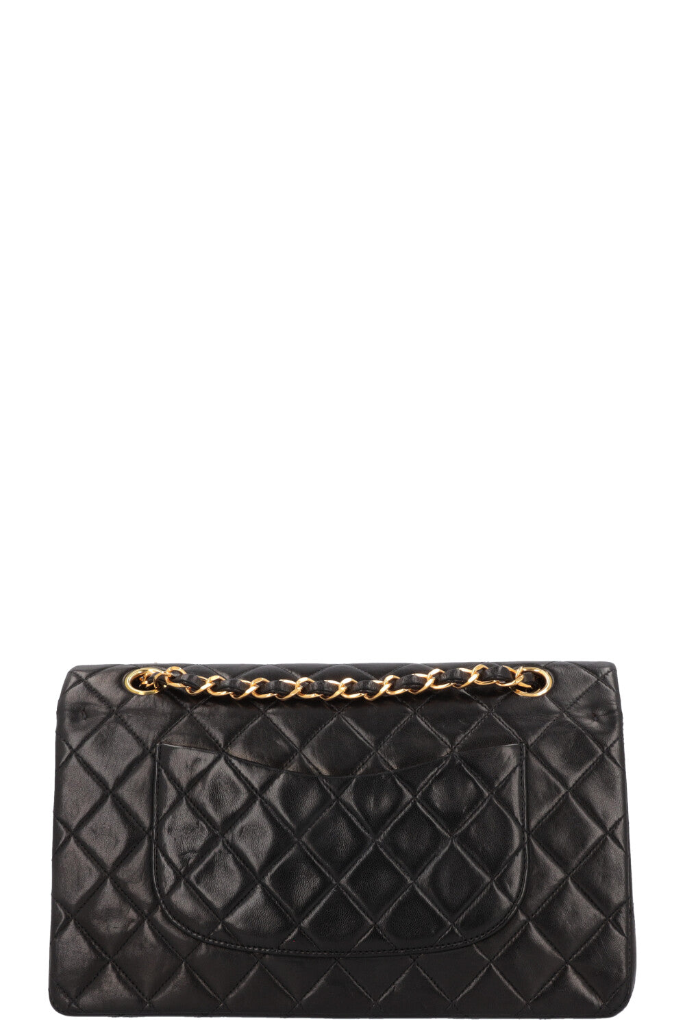 CHANEL Sac Vintage Moyen Double Rabat Noir