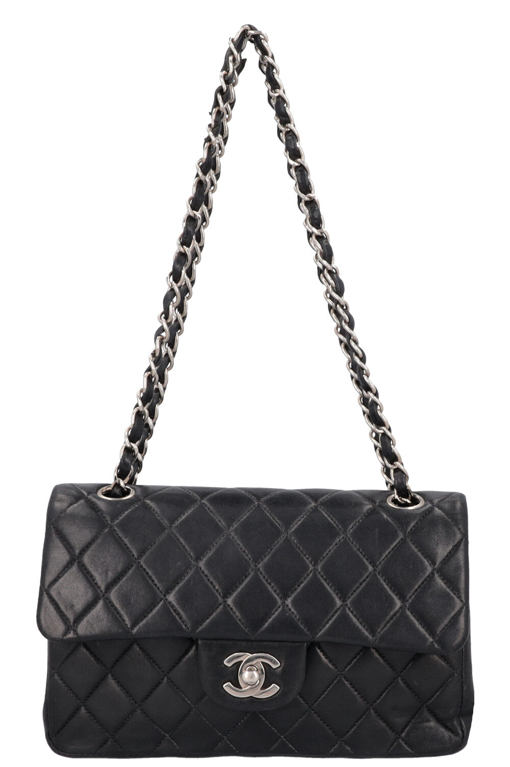 CHANEL Small Double Flap Bag Black