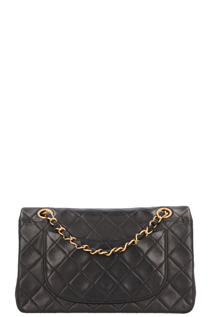CHANEL Vintage Small Double Flap Bag Black